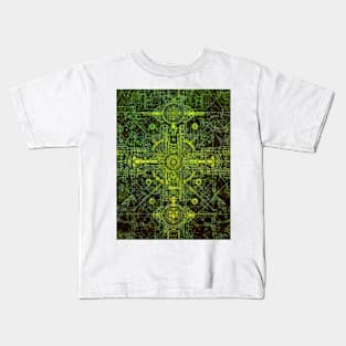 abstract geometric figures intertwined Dimensions Kids T-Shirt